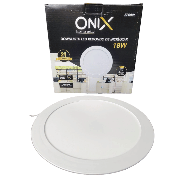 DOWNLIGHT LED RD/IN 18W 8´´ 6500K GEN2